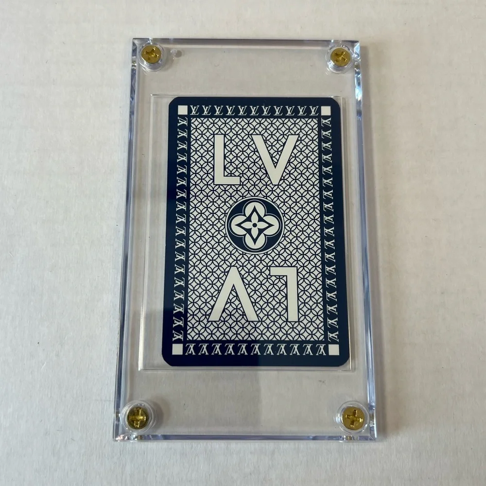 Louis Vuitton playing card 10 of‎ hearts